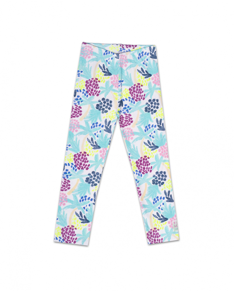 Legging punto estampado niña Malibu
