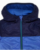 Chaqueta plana azul niño The coast