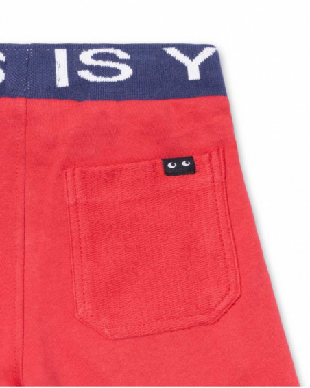 Bermuda Limit punto rojo niño Basics Boy