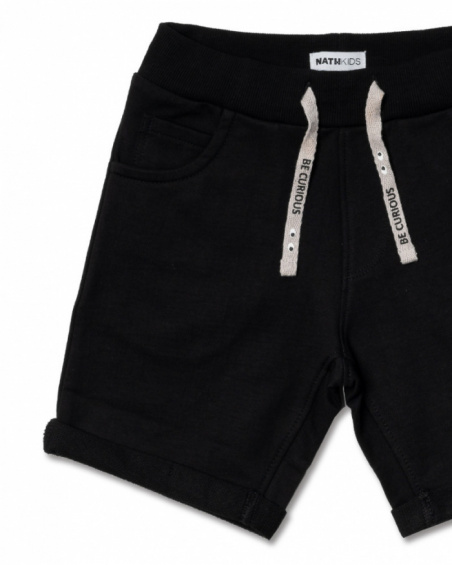 Bermuda Frank punto negro niño Basics Boy