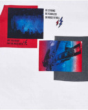 Camiseta punto blanco niño Wild thing