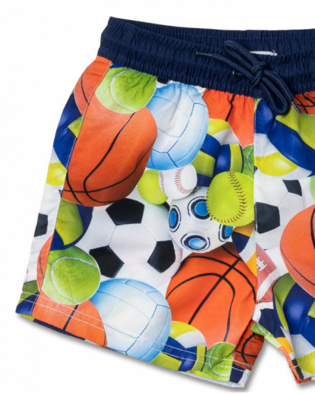 Bañador bermuda estampado niño Your game