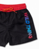 Bañador bermuda negro niño Wild thing