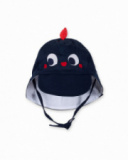 Gorro plana azul niño Blub