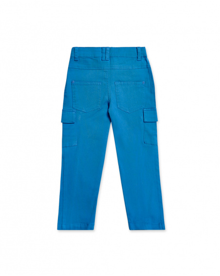 Pantalón sarga granate niño Eco-Safari Pantalón sarga granate niño Eco-Safari