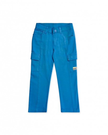 Pantalón sarga granate niño Eco-Safari Pantalón sarga granate niño Eco-Safari
