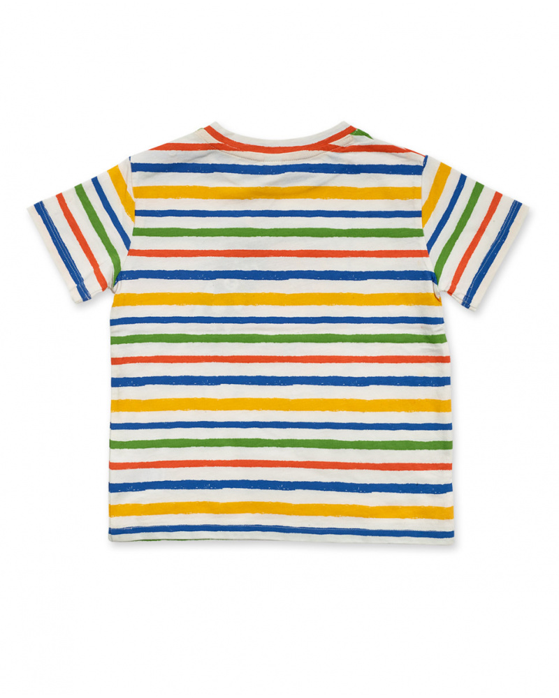 Camiseta a rayas niño