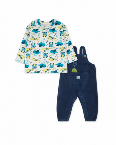 Conjunto de ropa de bebé para niña, conjunto de ropa de mezclilla para bebé