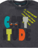 Conjunto felpa azul gris niño Cattitude Conjunto felpa azul gris niño Cattitude