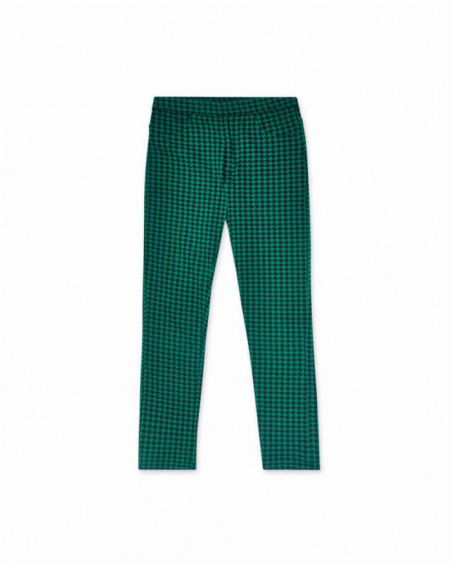 Legging punto verde niña Love to Learn