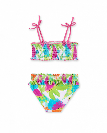 Bikini verde niña Tropadelic