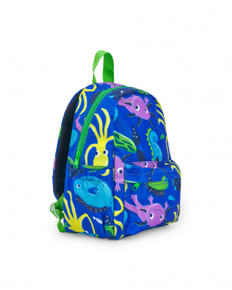 Mochila azul niño Ocean Wonders