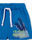 Conjunto punto blanco azul niño Ocean Wonders