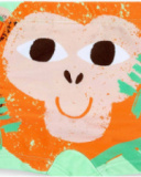 Bañador boxer verde niño Banana Records