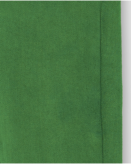 Pantalón denim verde niño Banana Records