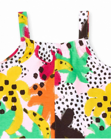 Mono punto rosa niña Banana Records