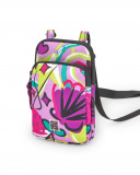 Bolso móvil lila niña Flamingo Mood
