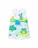 Pelele punto blanco niño Water Lilies