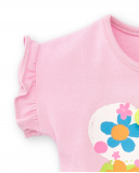 Conjunto punto rosa niña Water Lilies