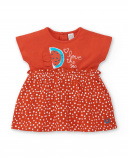 Conjunto punto rojo niña Frutti