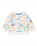 Conjunto 3 piezas punto blanco azul niño Animal Life