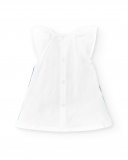 Vestido punto blanco niña Animal Life