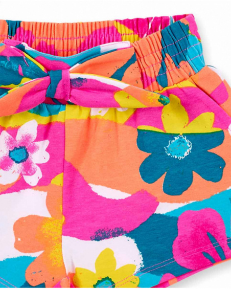 Conjunto punto blanco amarillo niña Laguna Beach