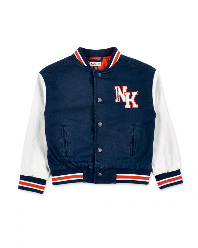 Chaqueta punto navy niño Kayak Club