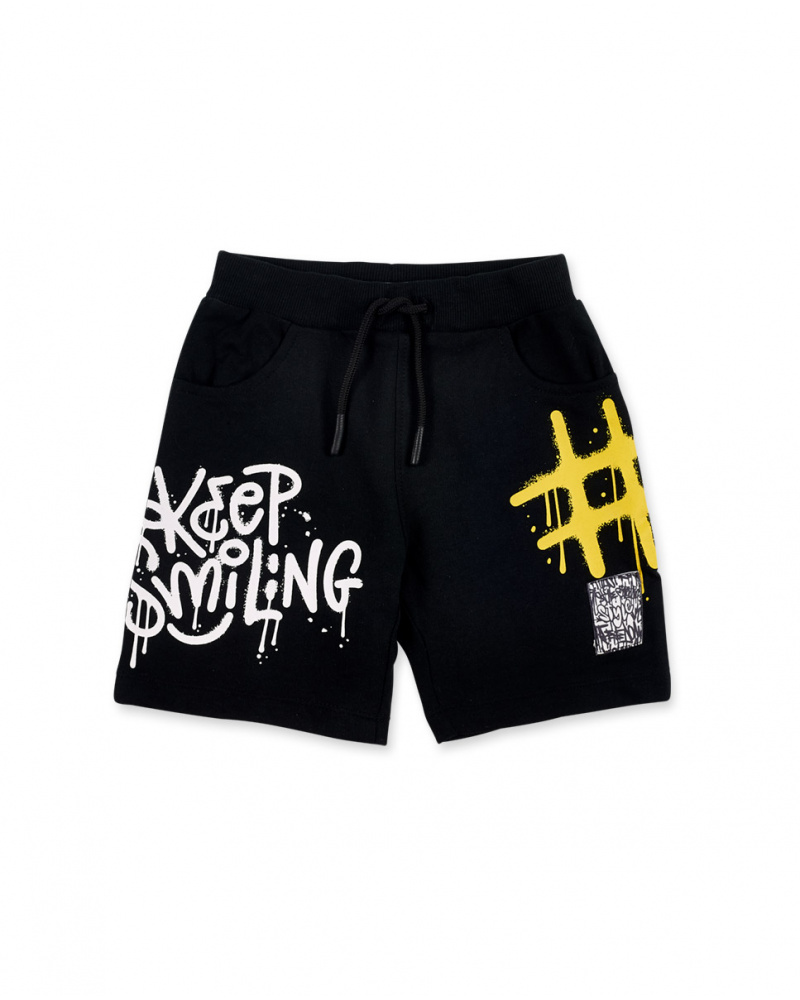 Bermuda punto negro niño Urban Attitude