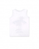 Camiseta tirantes punto blanco niño Tenerife Surf
