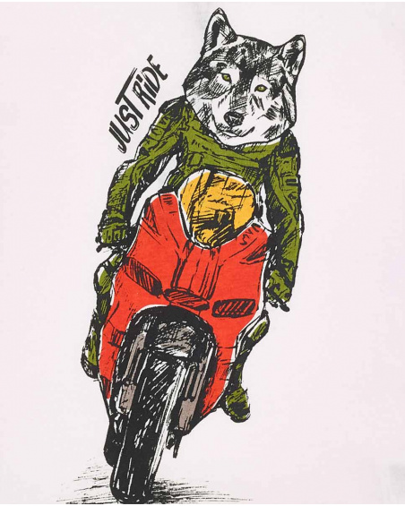 Camiseta punto blanco niño My Plan To Escape