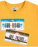 Camiseta punto amarillo niño My Plan To Escape