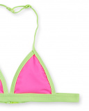 Bikini fucsia verde niña Neon Jungle