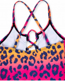 Bañador fucsia naranja niña Sunday Brunch