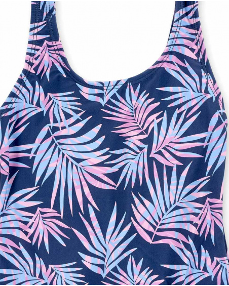 Bañador navy niña Californian Chill