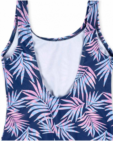 Bañador navy niña Californian Chill