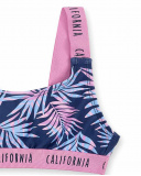 Bikini navy niña Californian Chill