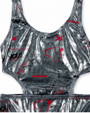 Bañador plata niña Ultimate City Chic