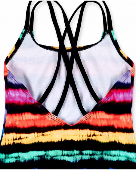 Bañador negro niña Summer Vibes