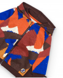 Conjunto de chaqueta y pantalón para niño en marrón con Conjunto de chaqueta y pantalón para niño en marrón con
