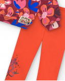 Conjunto de sudadera y leggings para niña en multicolor con Conjunto de sudadera y leggings para niña en multicolor con