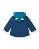 Chaqueta impermeable con capucha de monstruo para niño de la Chaqueta impermeable con capucha de monstruo para niño de la