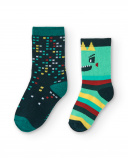 Pack de calcetines para niño con diseños de dinosaurios y Pack de calcetines para niño con diseños de dinosaurios y