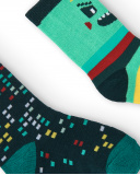 Pack de calcetines para niño con diseños de dinosaurios y Pack de calcetines para niño con diseños de dinosaurios y