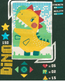 Camiseta de manga larga para niño en verde con diseño de Camiseta de manga larga para niño en verde con diseño de