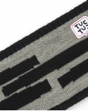 Bufanda niño en gris con diseño a rayas colección Cartoon Bufanda niño en gris con diseño a rayas colección Cartoon