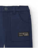 Pantalón niño en azul marino con bolsillos cargo colección Big Pantalón niño en azul marino con bolsillos cargo colección Big