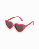 Gafas de sol para niña color rosa con diseño de corazón Gafas de sol para niña color rosa con diseño de corazón