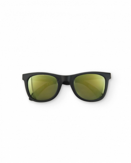 Gafas de sol negras para niño con patillas multicolor Gafas de sol negras para niño con patillas multicolor