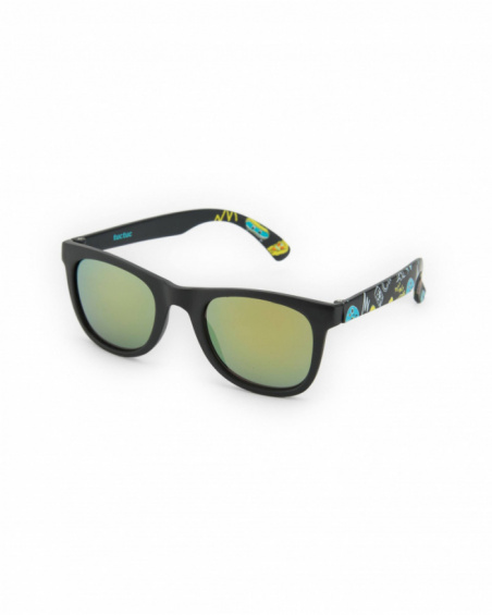 Gafas de sol negras para niño con patillas multicolor Gafas de sol negras para niño con patillas multicolor